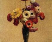 Anemones and Buttercups - 亨利·方丹·拉图尔